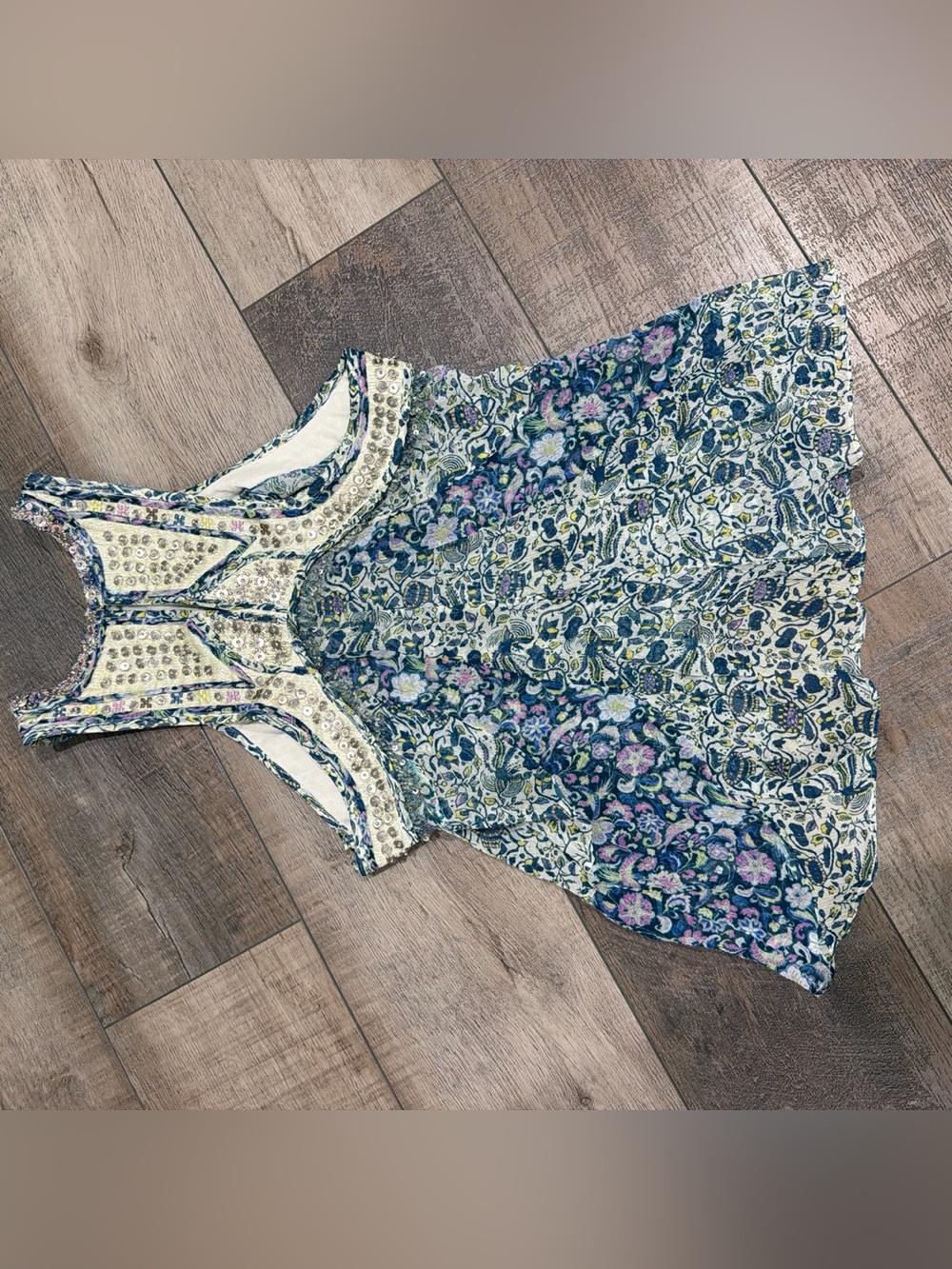 Isabel Marant Onyle embellished cutout silk chiffon top - Picture 8 of 9
